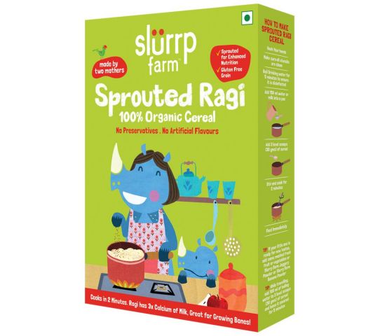 Organic Sprouted Ragi Cereal