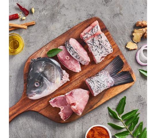 Catla Fish - Curry Cut/Bengali Cut