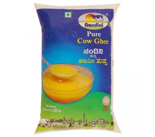 Pure Cow Ghee, 1 L Pouch