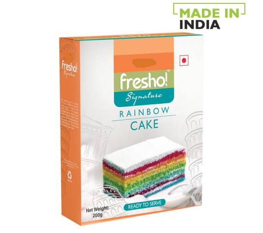 Rainbow Cake - Frozen